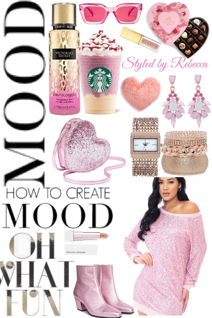 Creating My Pink Mood- Combinaciónde moda