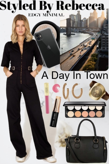Casual Jumpsuit-A Day In Town