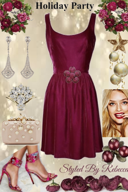 Holiday Party Vibes- Fashion set