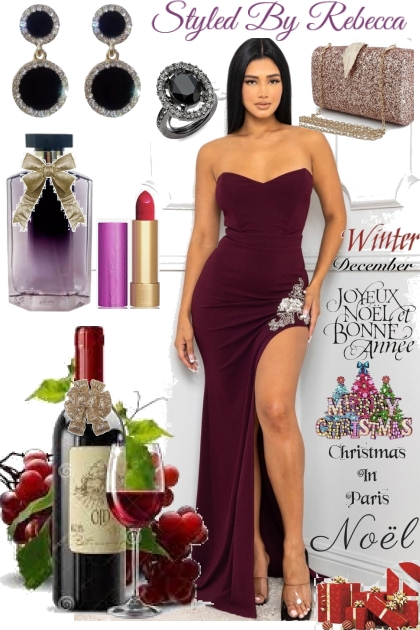 Wine and The Holiday Party- Combinaciónde moda