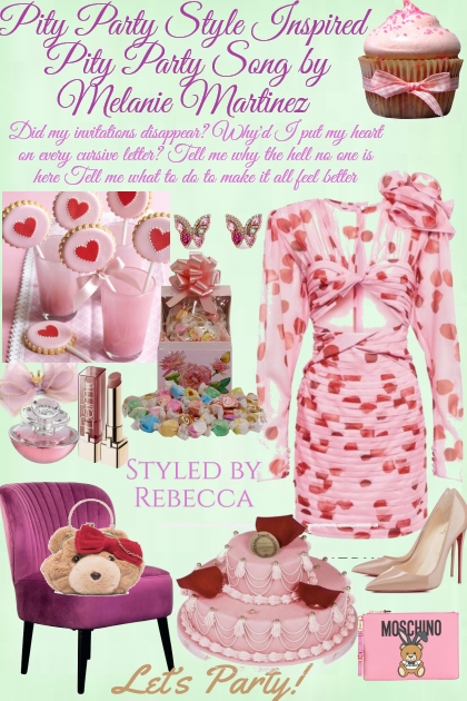 Pity Party Pink- Combinazione di moda