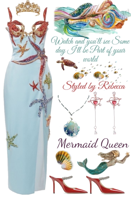 Mermaid Queen- Fashion set