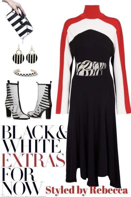 Black And White Extras- Модное сочетание
