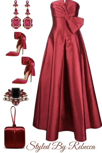Diary Of A Wine Red Dress- Modna kombinacija