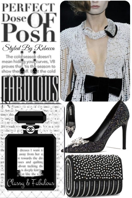 A Dose Of Posh Pearls- Модное сочетание