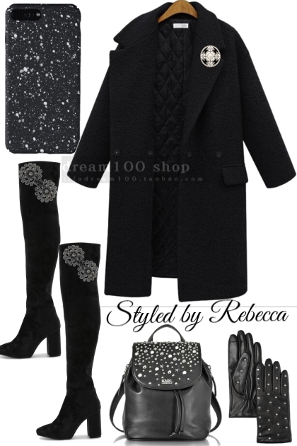 Black Style Cozy Dress up Day