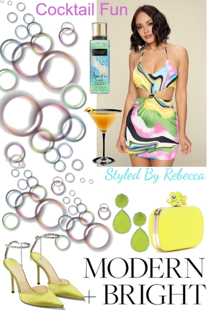 Bright Cocktail Fun- Combinaciónde moda