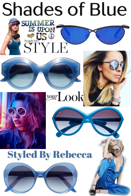 Shades of Blue For Summer