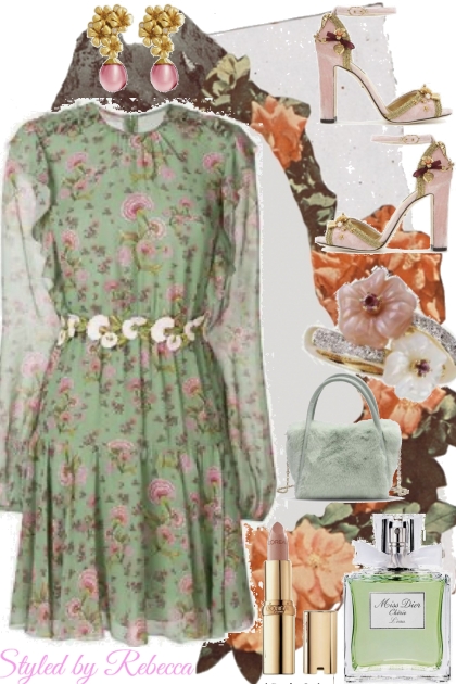 Vintage and Modern Spring- Модное сочетание