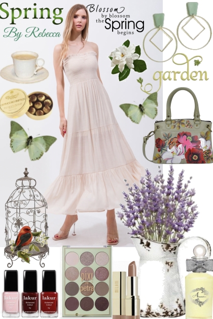 Dress For Spring Tea - Модное сочетание