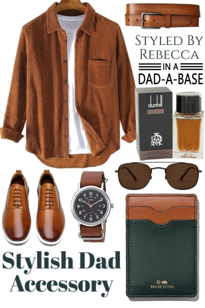 Stylish Dad Accessory- combinação de moda