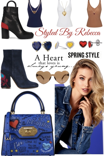I Love A Spring Heart- Fashion set