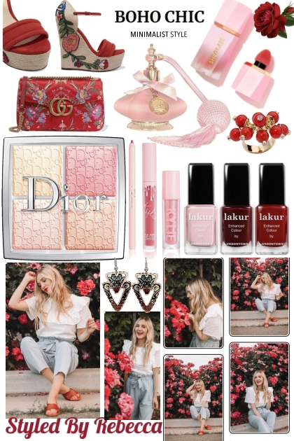 Happy Like A Rose- Combinazione di moda