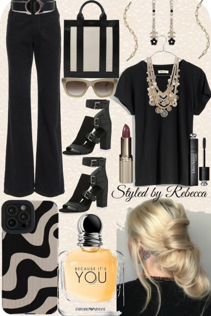 Casual All Black May Style- Kreacja