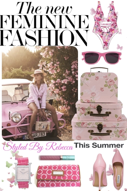 Pink Set Travel Time- Combinazione di moda