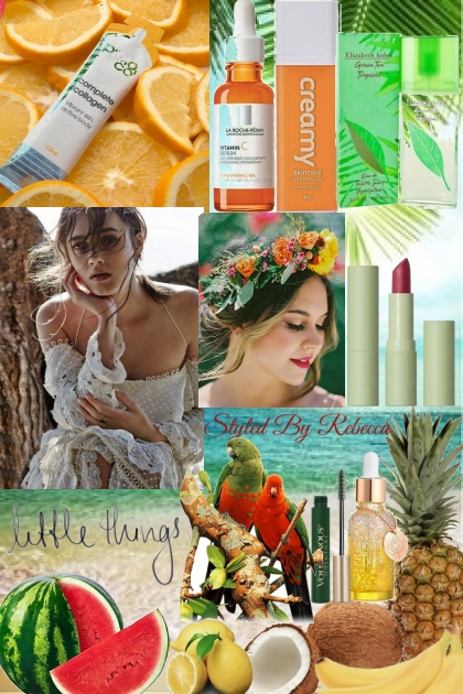 Tropical Beauty Secrets- combinação de moda