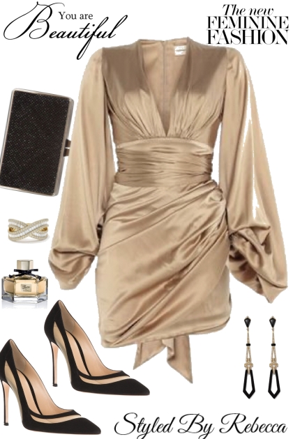 Fashion Of Gold Divas- combinação de moda