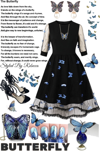 Butterfly love from the sky- Fashion set