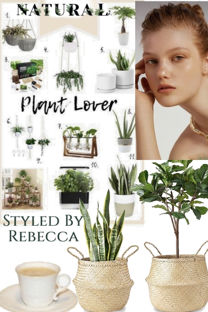 Natural Beauty In Plants- Combinaciónde moda