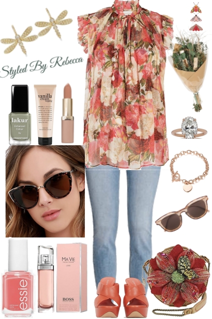 Casual Street and Rosy Top Chic- Fashion set