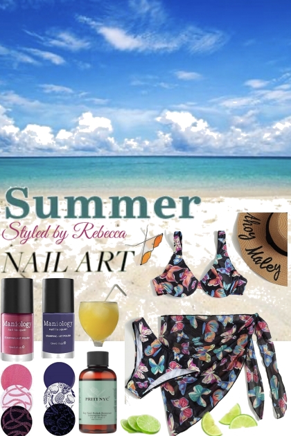 Nail Art For Summer Time- Fashion set