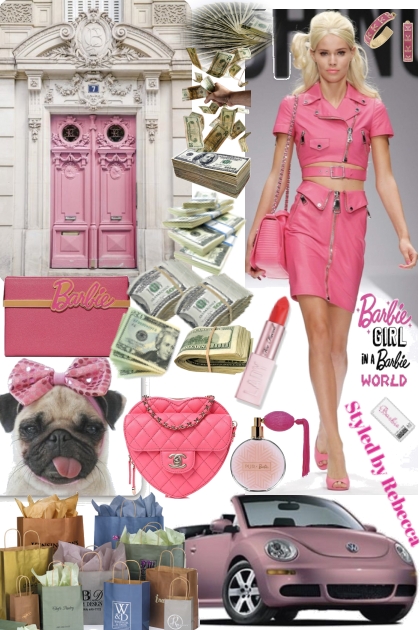 Rich Barbie Shopping- Combinaciónde moda