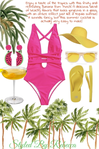 Enjoy a taste of the tropics- Fashion set