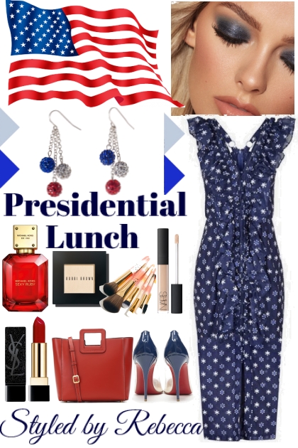 Presidential Lunch- combinação de moda