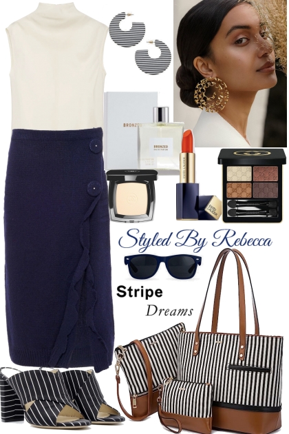 Go Out In Stripes Day- Combinaciónde moda