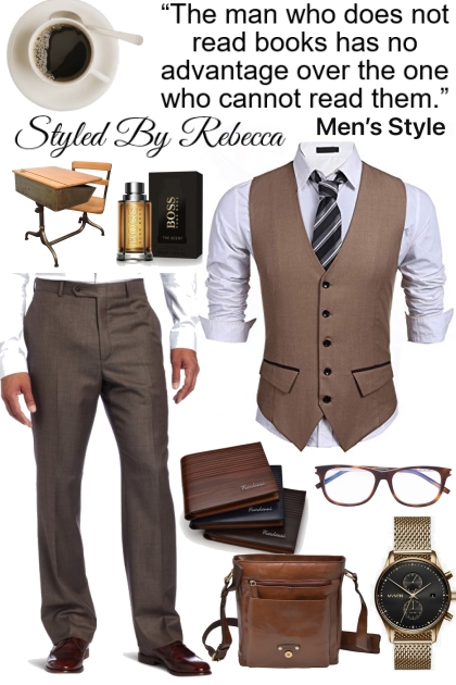 School Teacher Style- combinação de moda