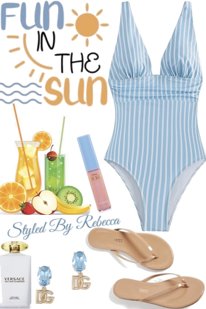 Fun In The Sun Stripes- Модное сочетание