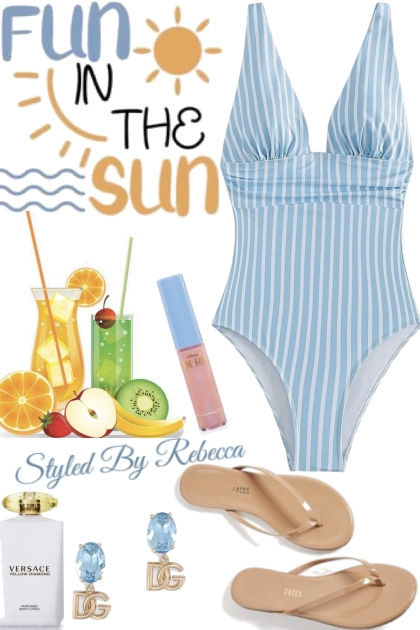 Fun In The Sun Stripes- Combinazione di moda