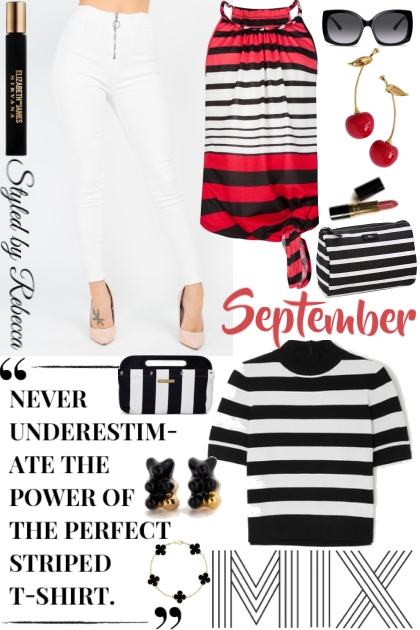 Mix Up Your Stripes- Fashion set