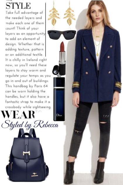 Style Up The Rip Jeans- Fashion set