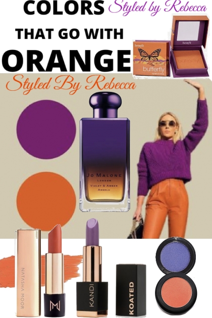 Going With The Orange Vibe- Combinaciónde moda