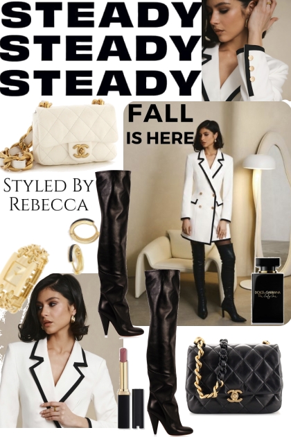 Steady Black and White- Combinaciónde moda