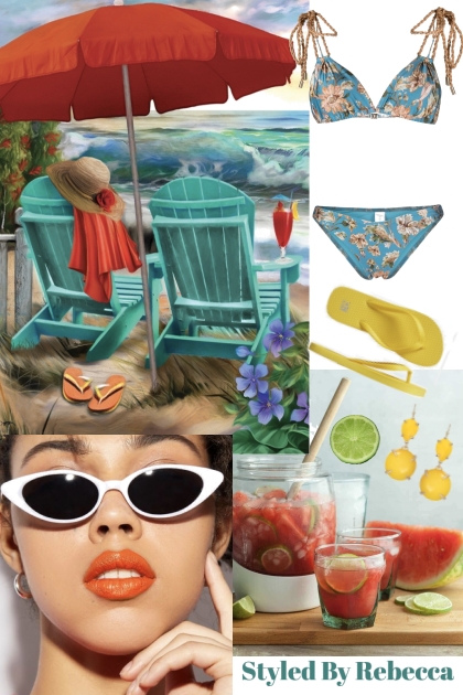 Relax and Do The Beach- Fashion set