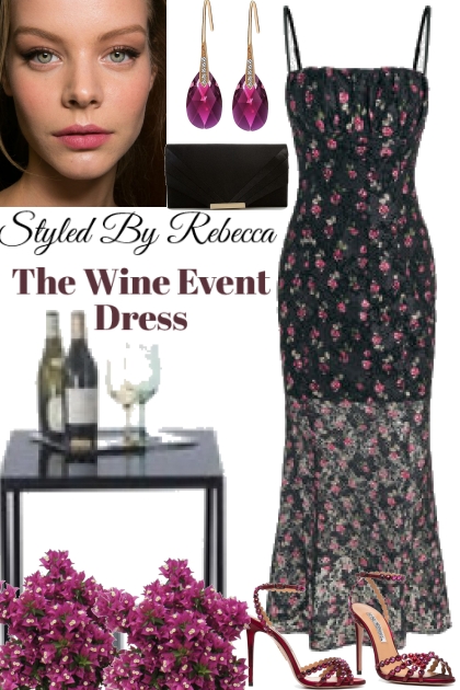 The Wine Event Dress- Combinazione di moda
