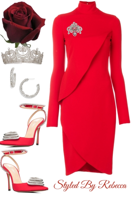 The Red Lady - Combinazione di moda