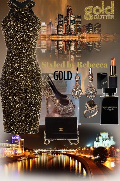 Golden City Nights- Fashion set