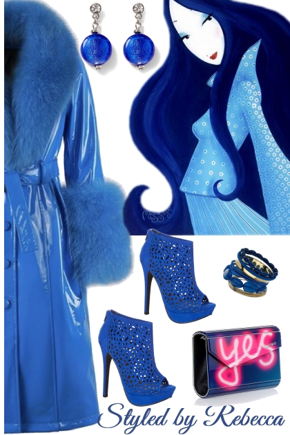 Blue Yes- Fashion set