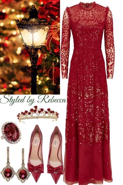 Royal Mother In Red - Fashion set