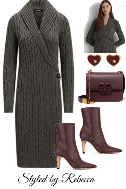 Grey In The Autumn Chill- combinação de moda