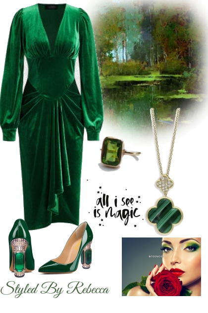Magic Green- Modna kombinacija