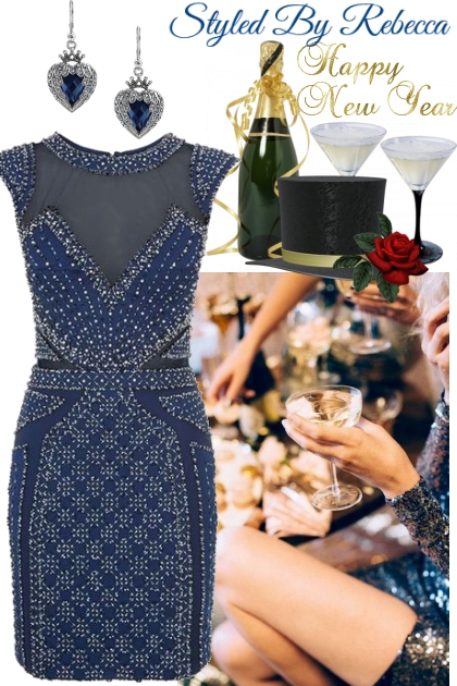 New years Party Blue for24- Fashion set