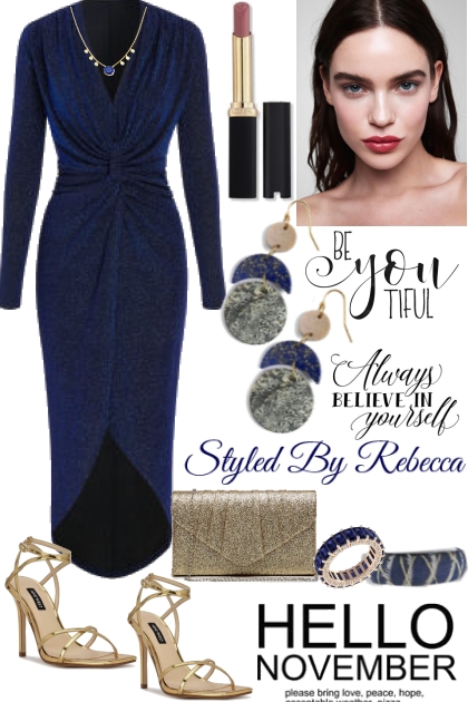 Dinner In The Blue Hall Resturant- Fashion set