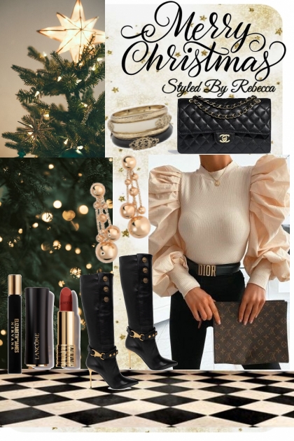 Holiday Casual Looks For A Tree Light Up - Модное сочетание