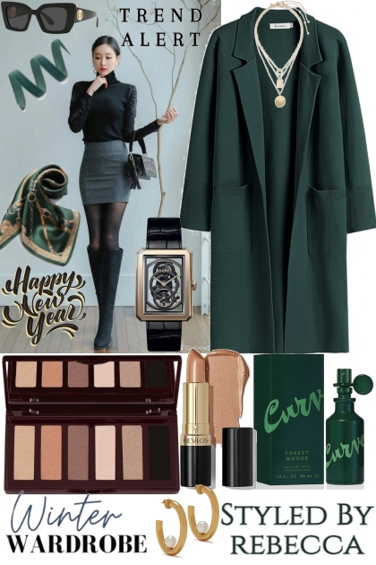 2024 Coats In Green Looks- Combinaciónde moda