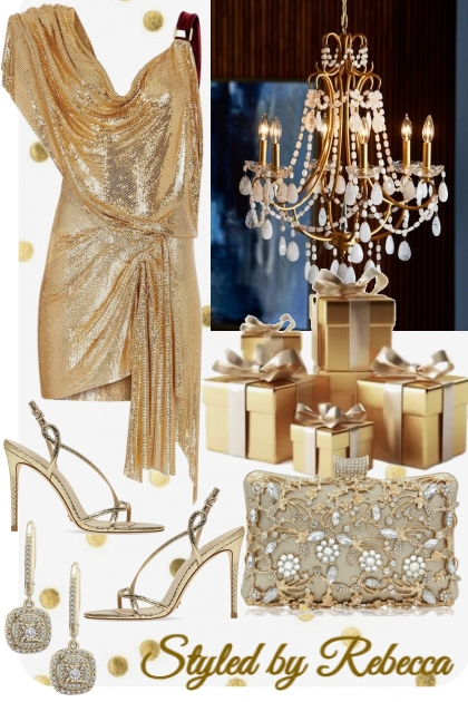 Gold Holiday Clubbing - Модное сочетание