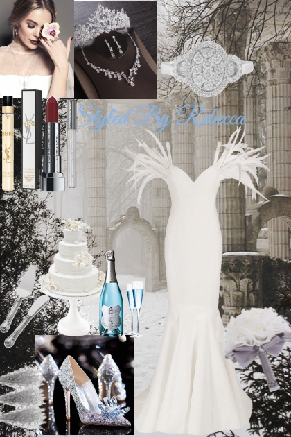 Winter Bride In January- Combinazione di moda
